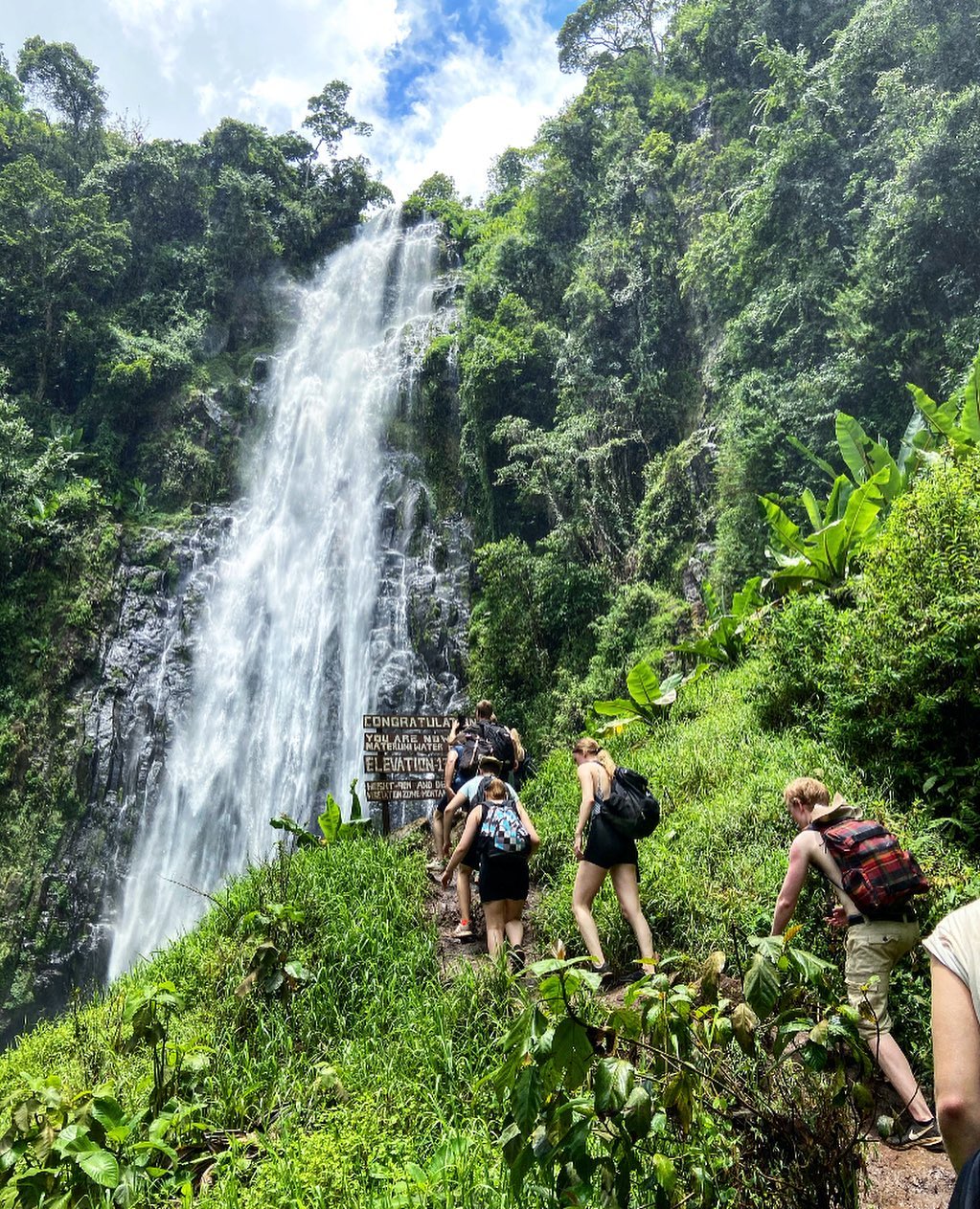 materuni water falls moshi