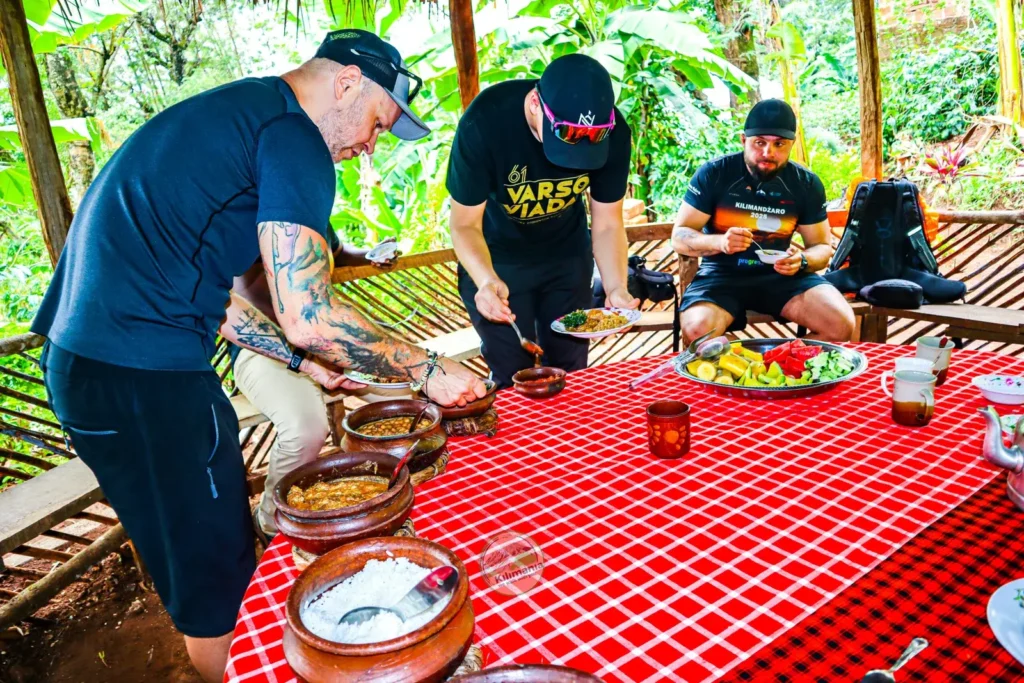 Kikuletwa Hot spring meal